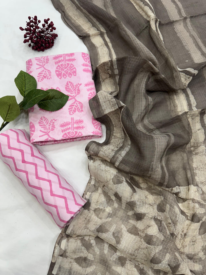 Kota Doriya Dupatta Suit Set