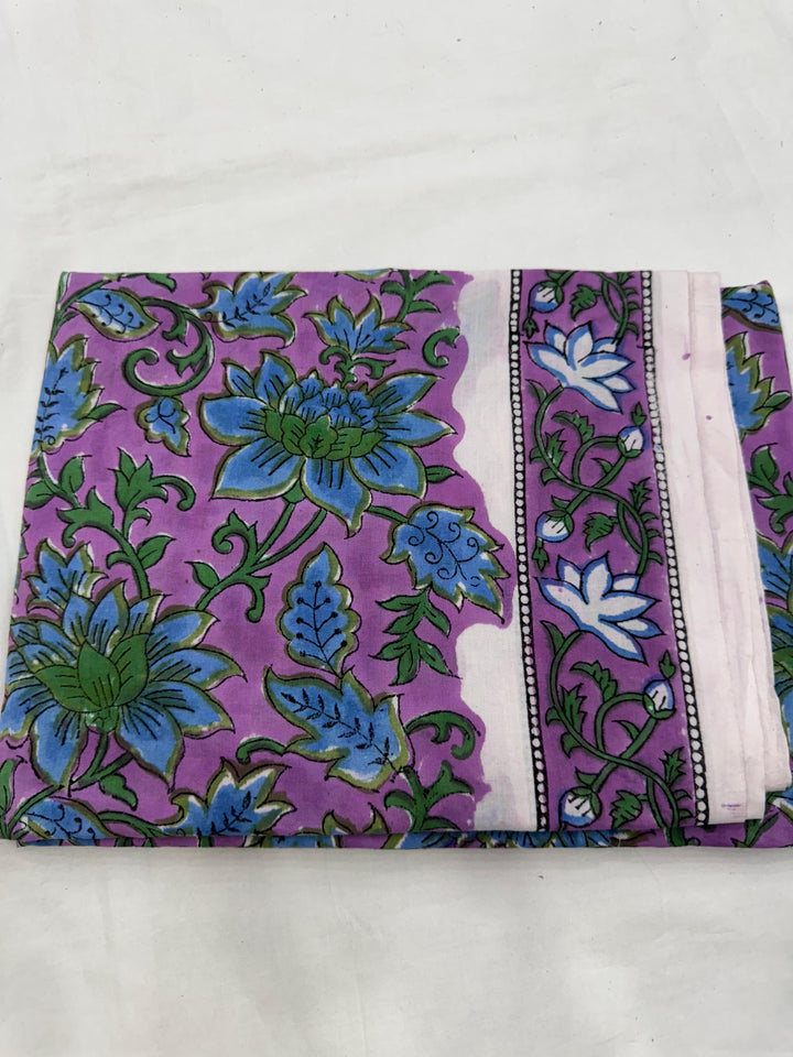 Traditional Block Printed Kota Doriya Dupatta suit