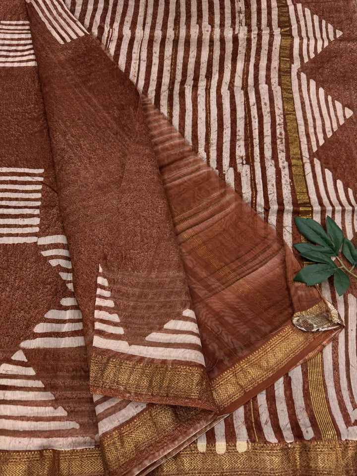 Pure Maheshwari Silk Saree