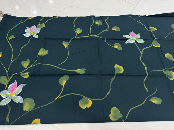 Cotton Suit With Chiffon Dupatta