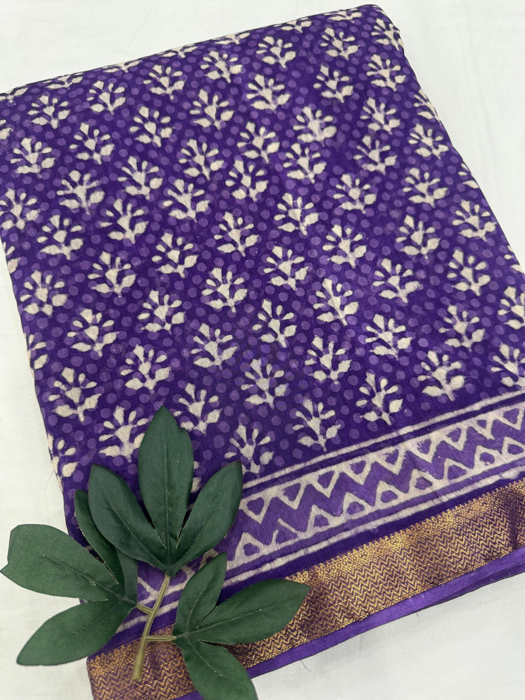 Designer Maheshwari silk saree