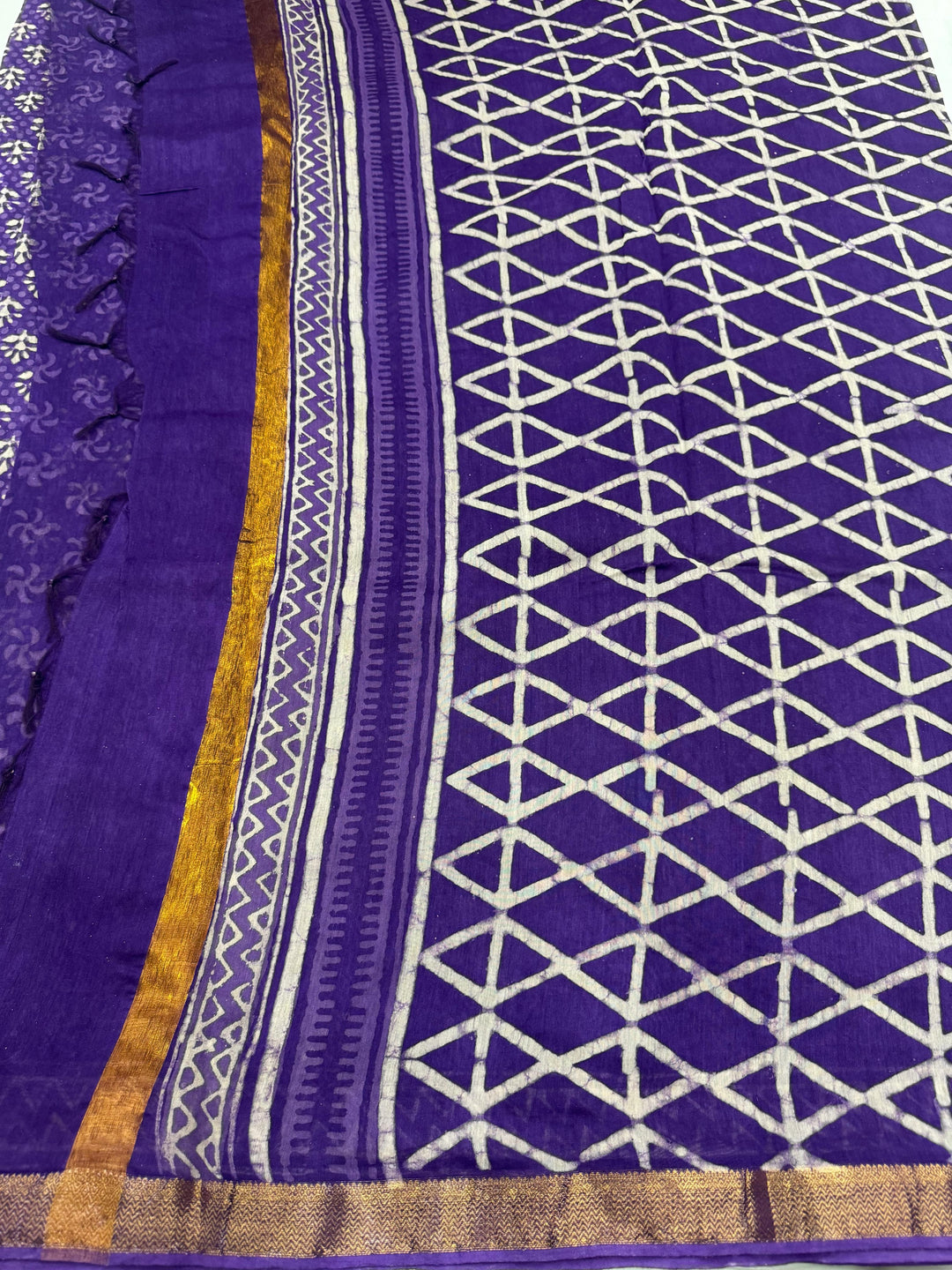 Designer Maheshwari silk saree