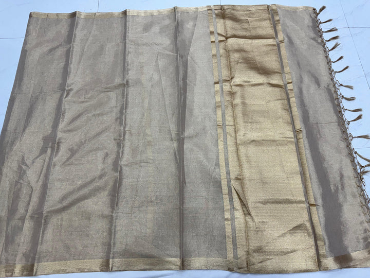 Tissue Silk Saree With Blouse