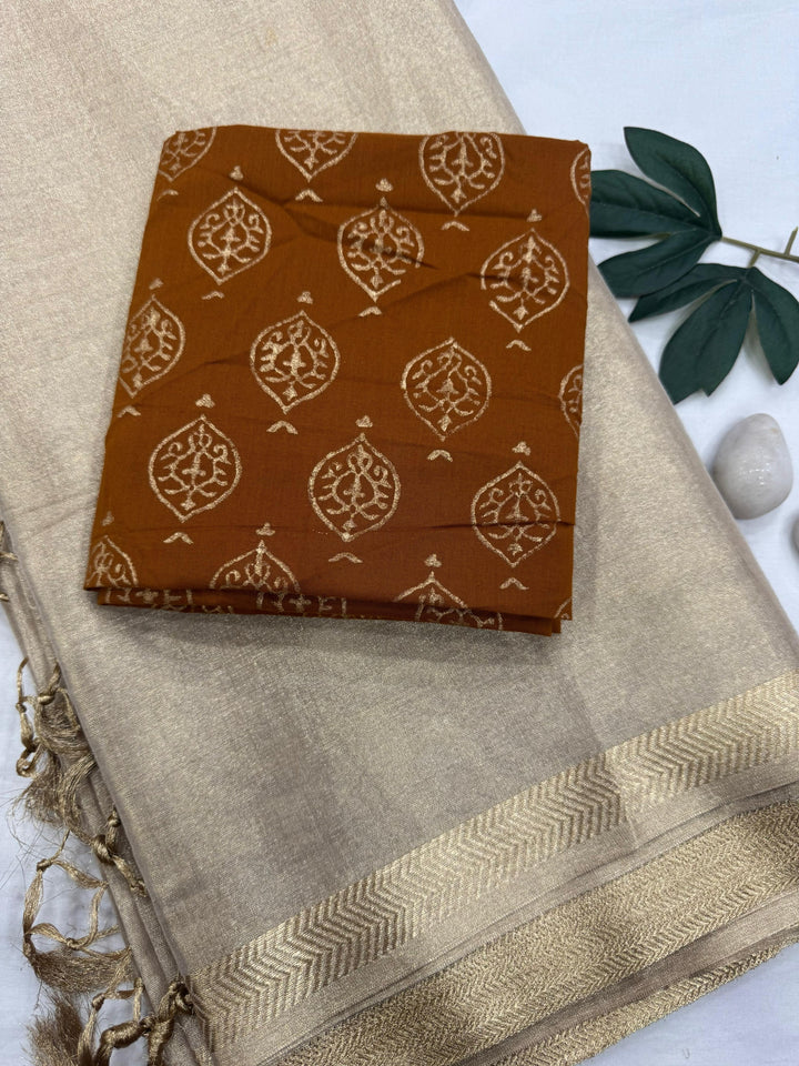 Soft Tissue Silk Saree