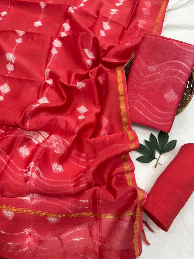 Chanderi Silk Suit Set