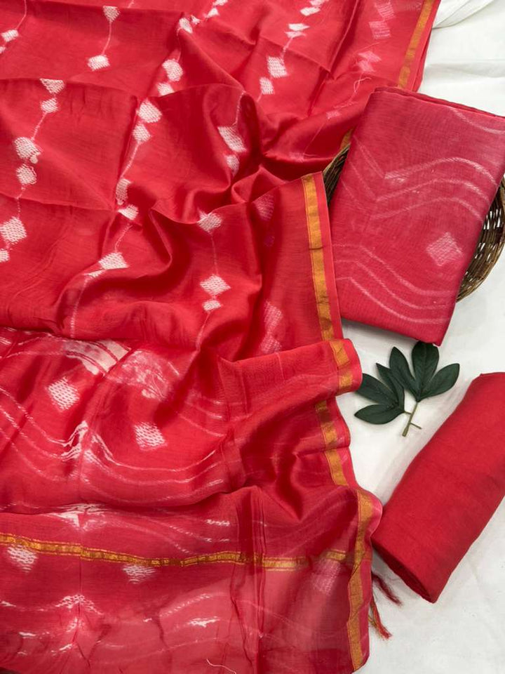 Chanderi Silk Suit Set