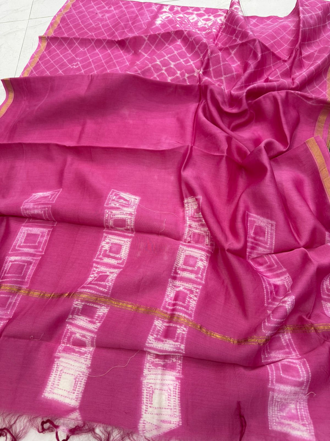 Chanderi Silk Suit Set