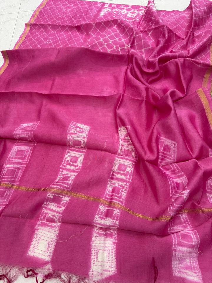 Chanderi Silk Suit Set