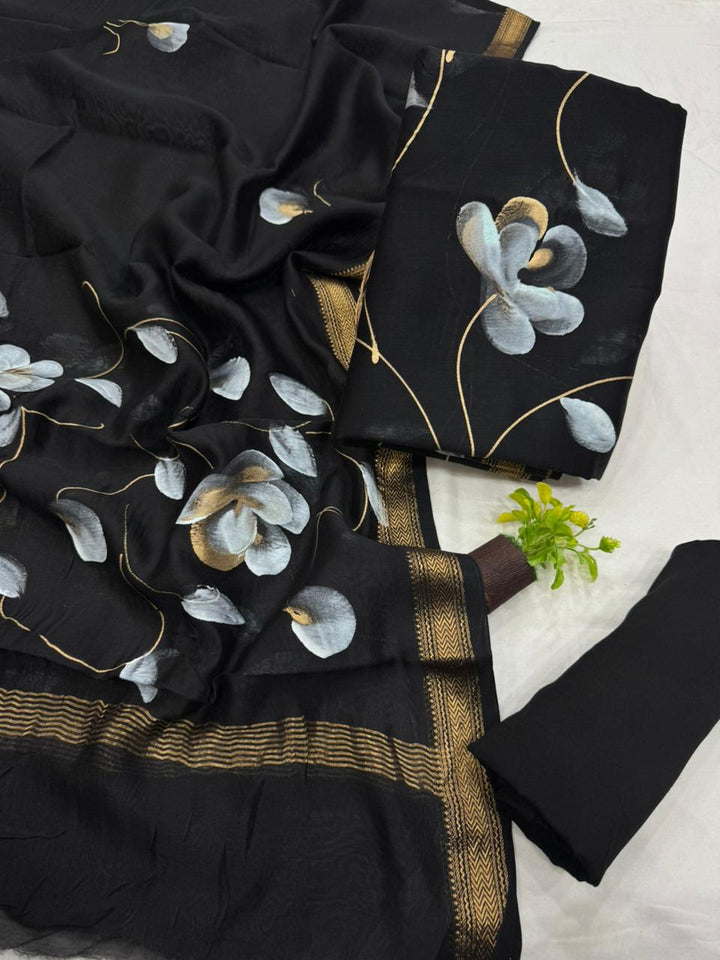 Maheshwari Silk Suit Set