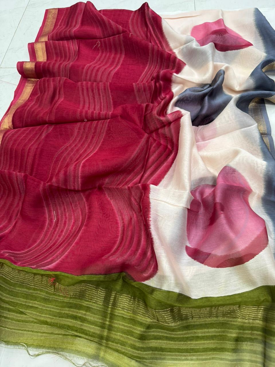 Maheshwari Silk Suit