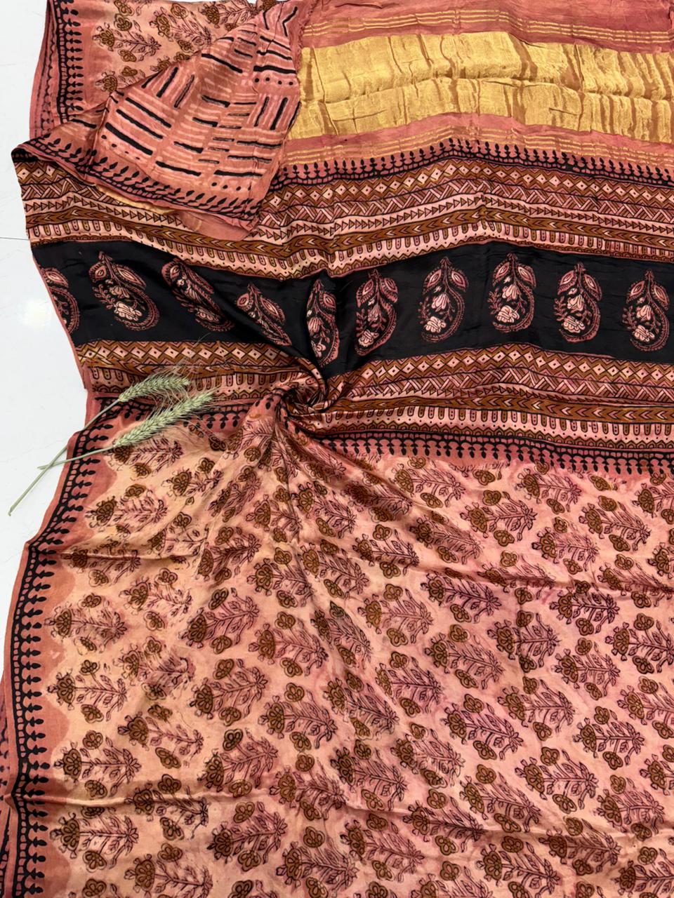 Vanaspati modal silk saree