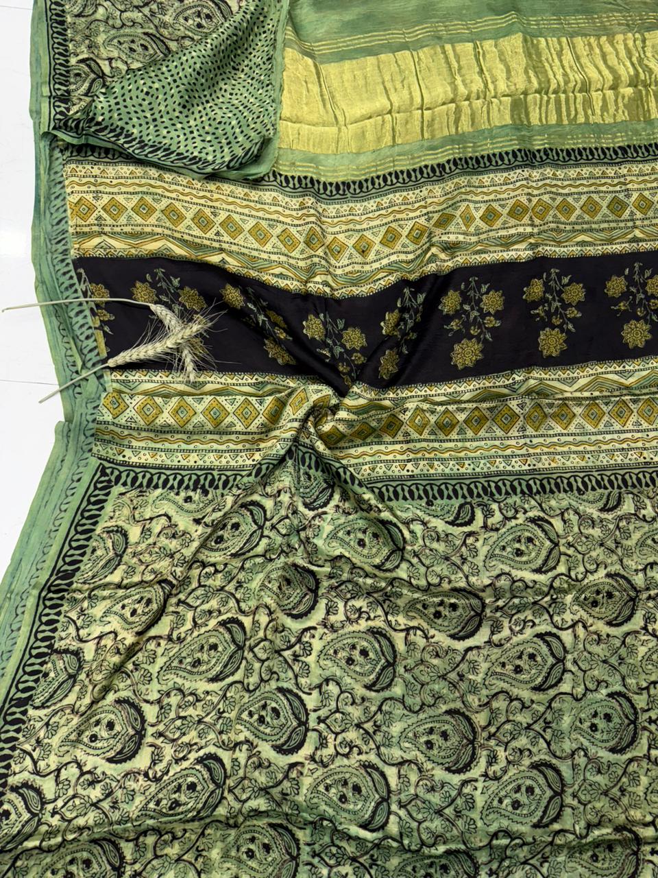 Vanaspati modal silk saree