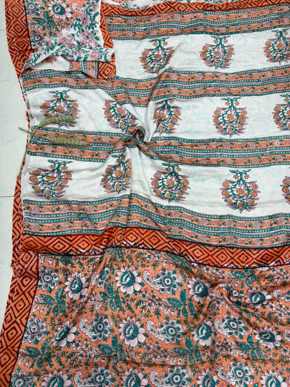Elegant modal silk saree