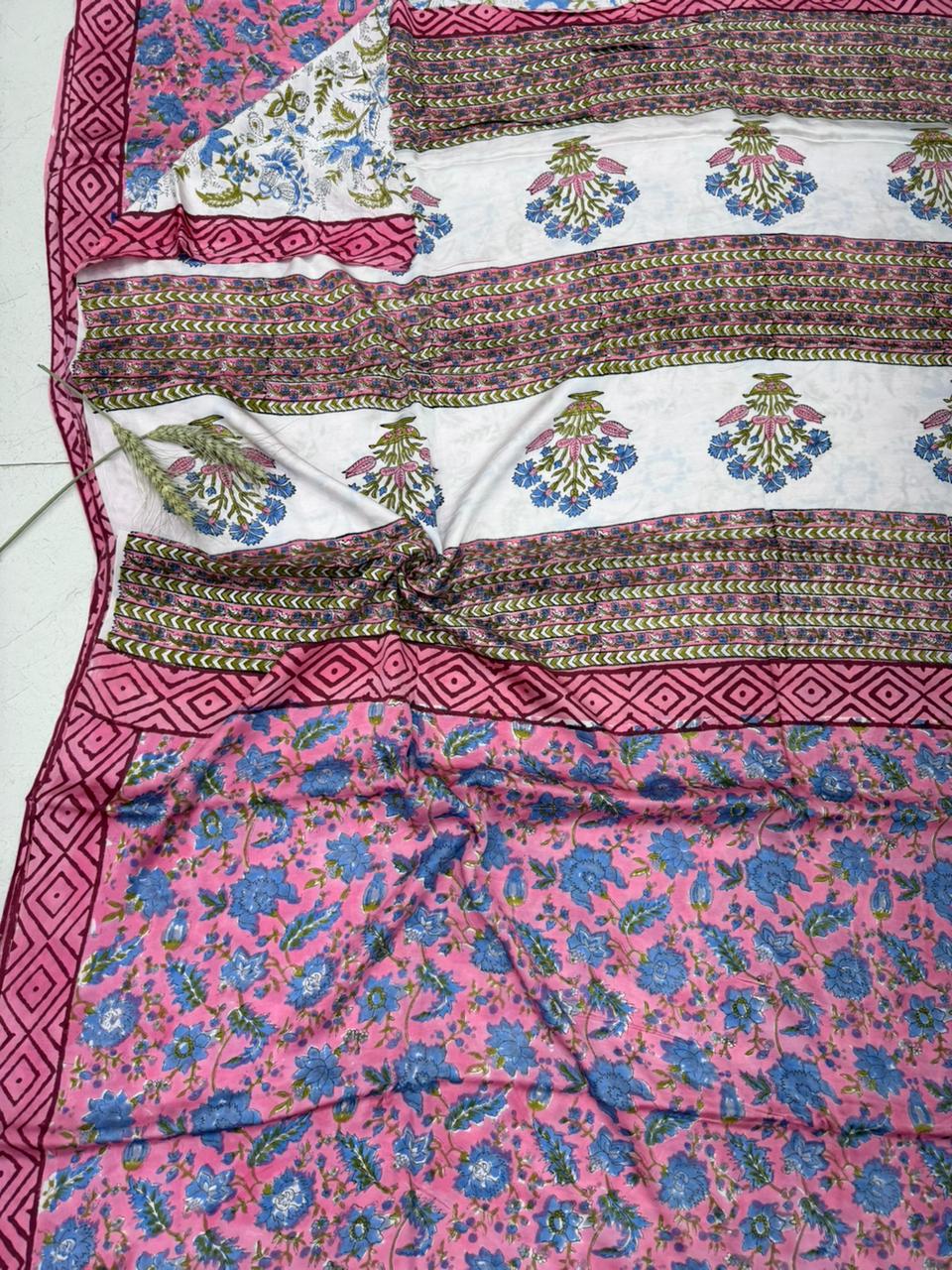 Artisan modal silk saree