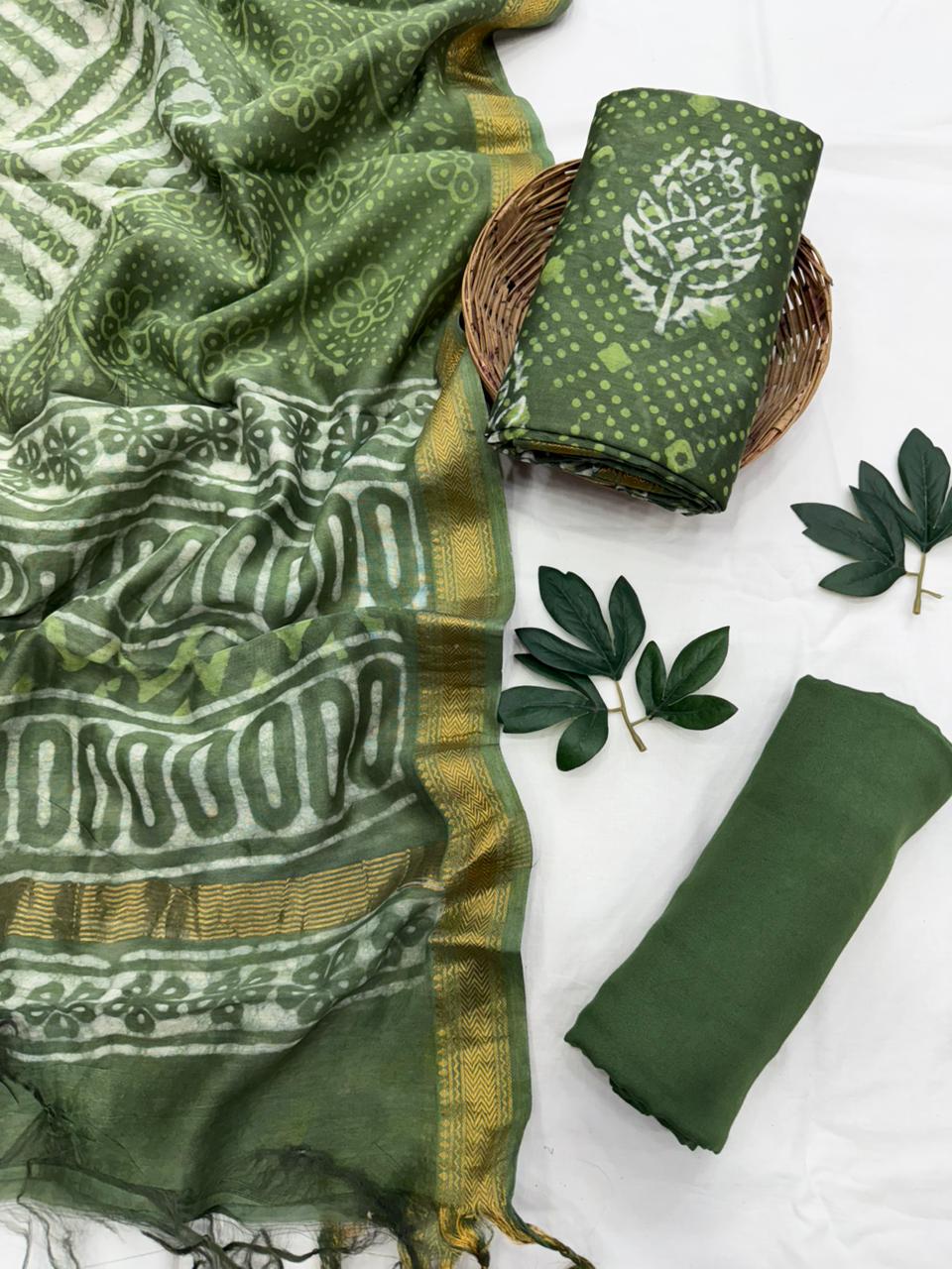 Maheshwari Silk Suit