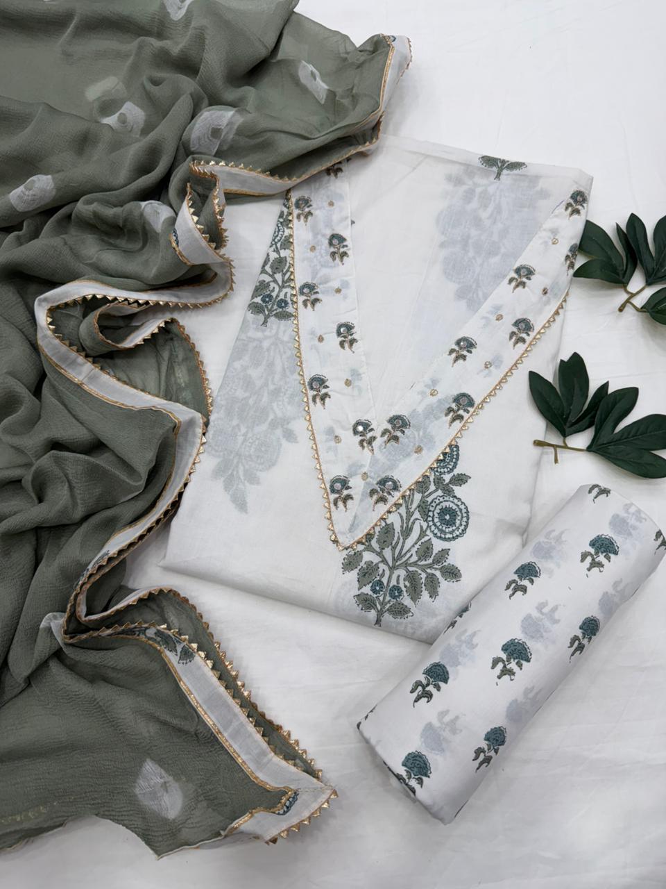 Indian Suit With Handwork