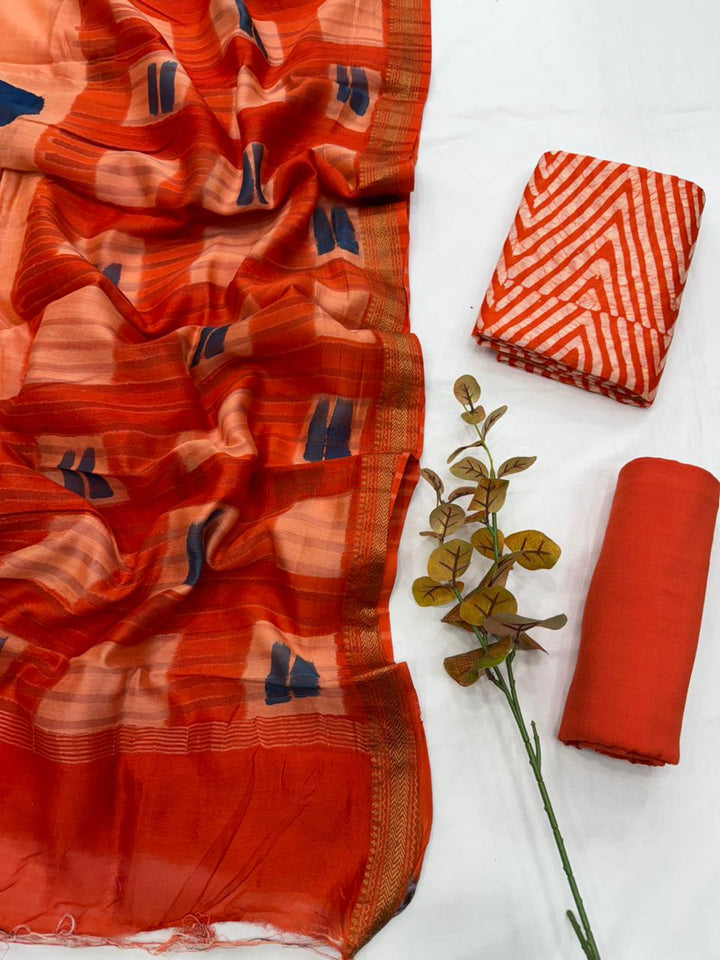 Maheshwari Silk Suit