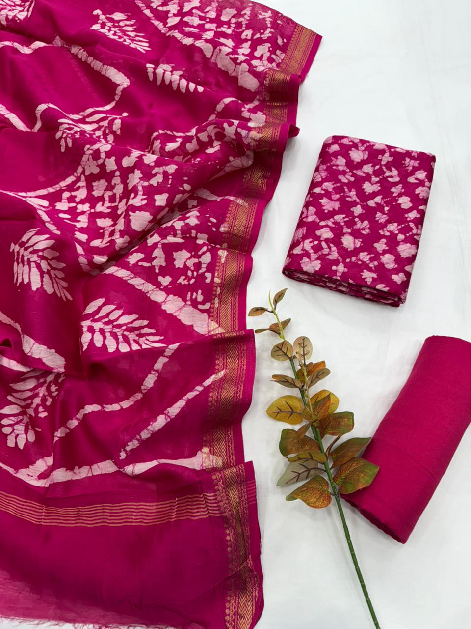Maheshwari Silk Suit