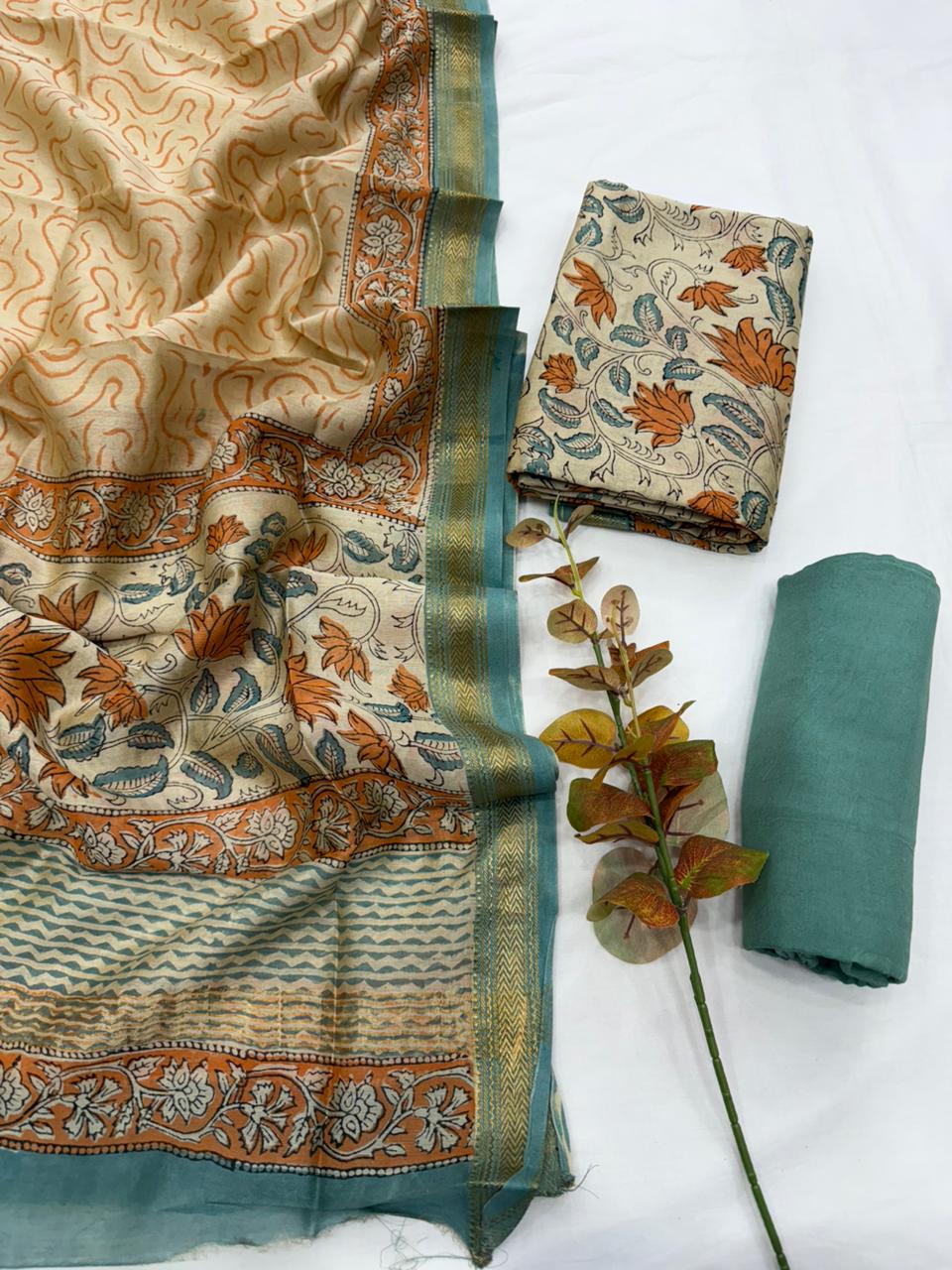 Maheshwari Silk Suit