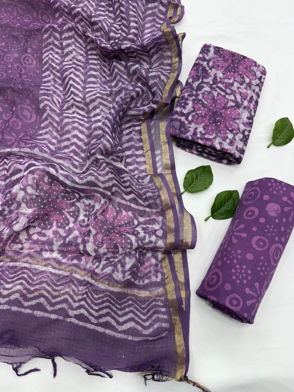 Printed Kota Suit